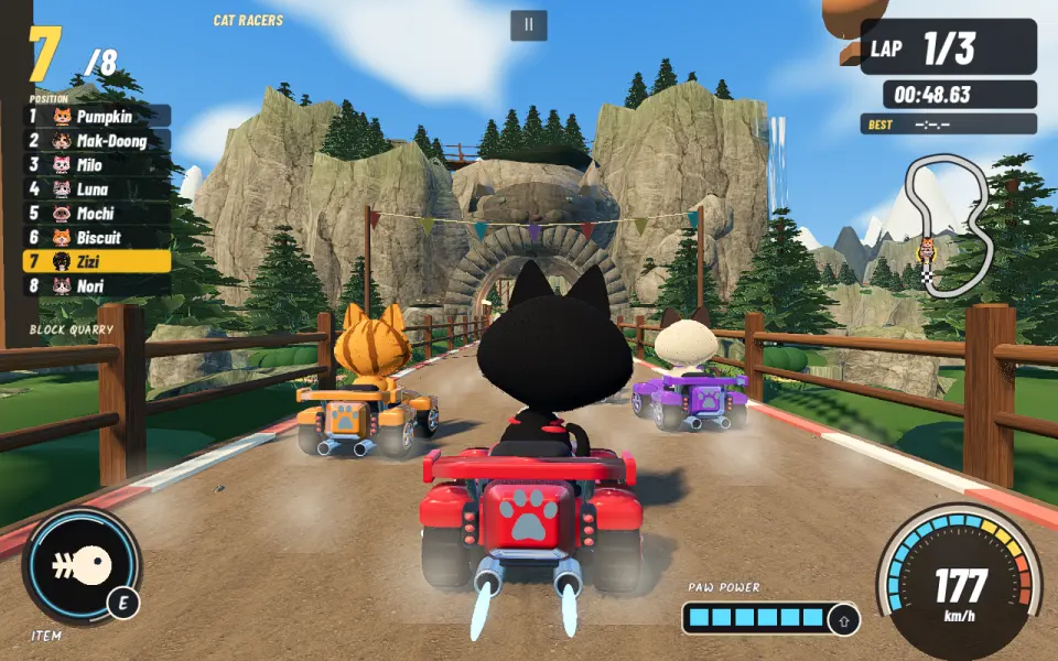 Doodle Rally gameplay capture from the supplied games catalog